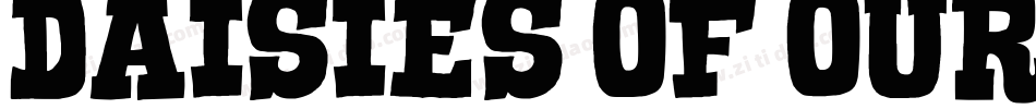Daisies of Our Lives Serif字体转换